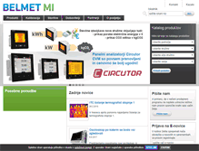 Tablet Screenshot of belmet.si