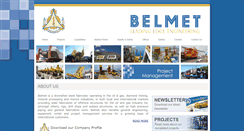 Desktop Screenshot of belmet.co.za